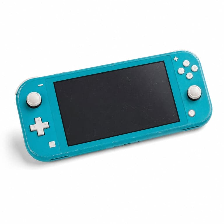 Consolă portabilă Nintendo Switch Lite turcoaz - Vizibil — Produsul prezintă zgârieturi și urme de uzură (stare: vezi a 2-a imagine)