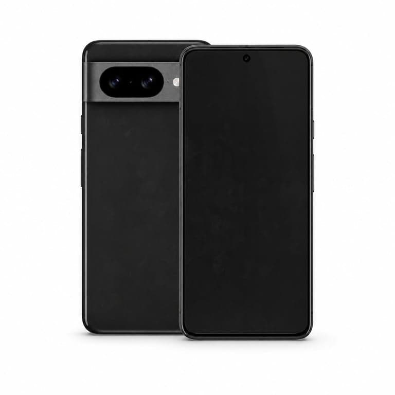 Smartphone Google Pixel 8, 128 GB, negru vulcanic, neverlocked, Android — Produsul este vizibil utilizat (stare: vezi a 2-a imagine)