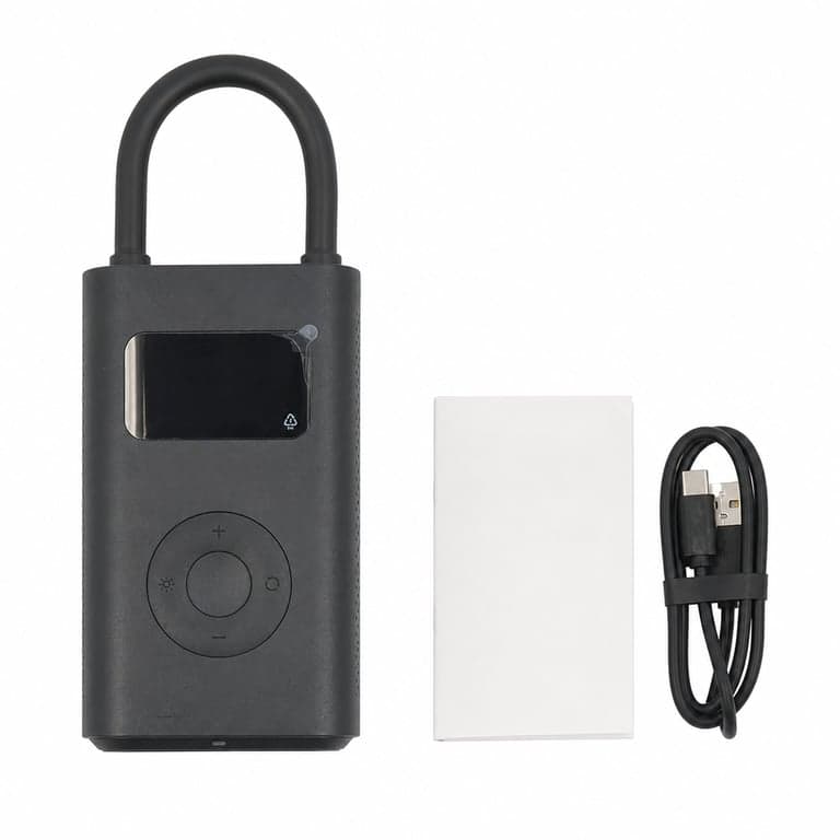 Compresor de aer electric portabil Xiaomi 2 — defect, pentru piese: nu pornește (stare: vezi a 2-a imagine)