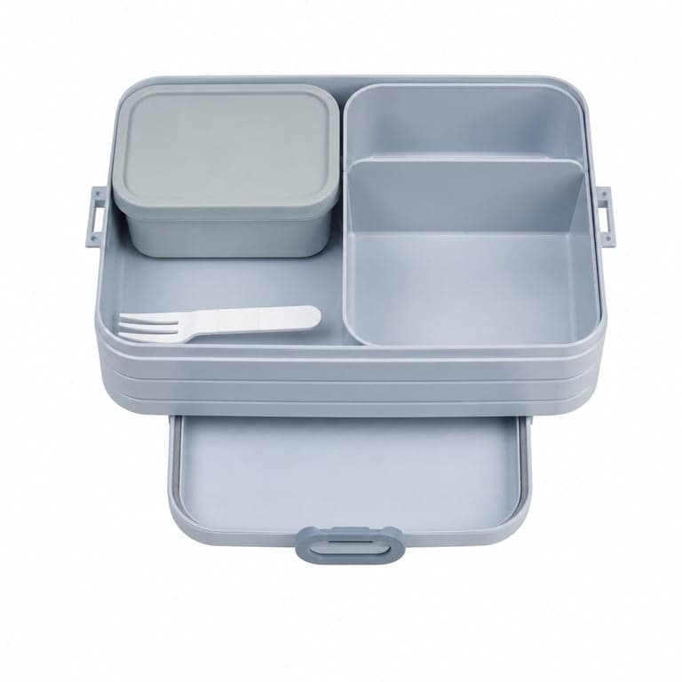 Cutie pentru prânz Mepal Take A Break Large Bento cu compartimente - 1500 ml — defectă, funcționează parțial: capacul nu se închide (stare: vezi poza a 2-a)