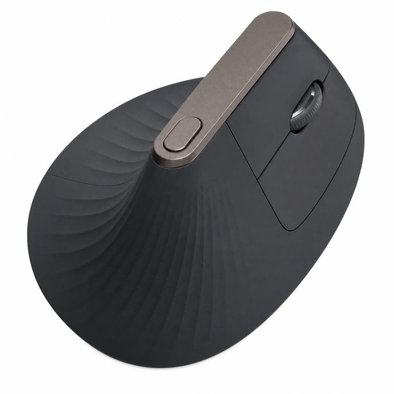 Mouse ergonomic wireless Logitech MX Vertical, gri - Incomplet, receptor USB – nu se conectează (stare: vezi a 2-a imagine)