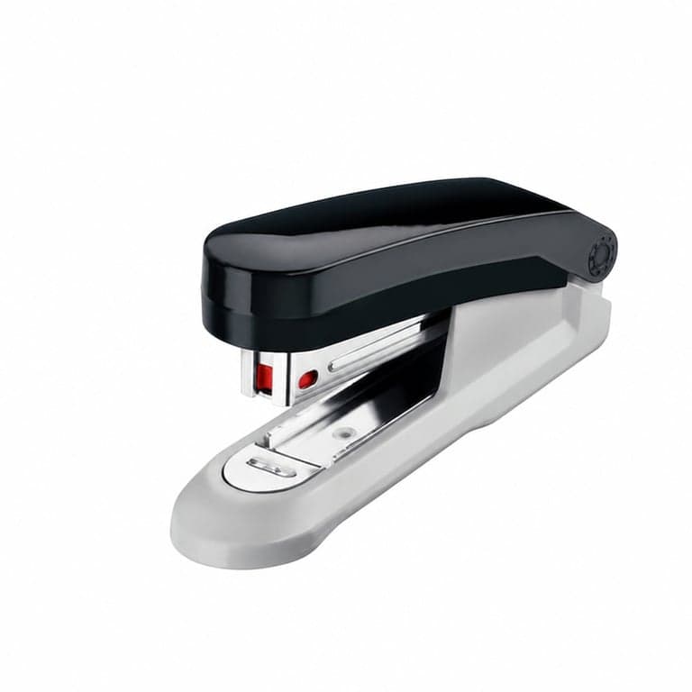 Capsator electric Novus E 15 cu 1000 de capse nr. 10, negru – fără perforator (incomplet – perforatorul lipsește (stare: vezi a doua imagine))