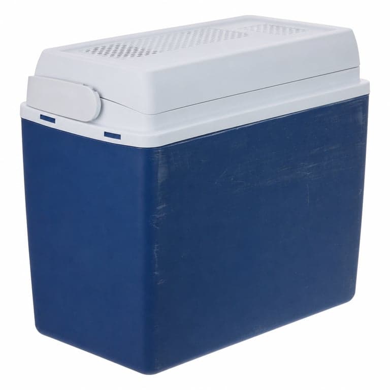 Ladă frigorifică electrică Mobicool Mirabelle MM24 DC, 21 litri, 12V, albastru, termoelectrică — Urme de uzură pe suprafața exterioară (stare: vezi a 2-a imagine)