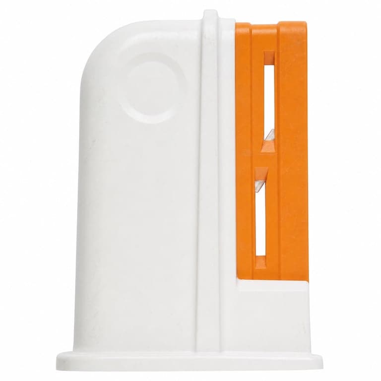 Ascuțitor universal de foarfece Fiskars din ceramică pentru dreptaci și stângaci — Produsul este un ascuțitor utilizat, prezintă urme de uzură (stare: vezi a 2-a imagine)