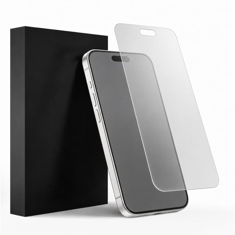 Folie de protecție din sticlă securizată UNBREAKcable cu filtru de confidențialitate pentru iPhone 17 Pro Max (6,9"), Anti-Spy — 1 bucată (stare: vezi a 2-a imagine)