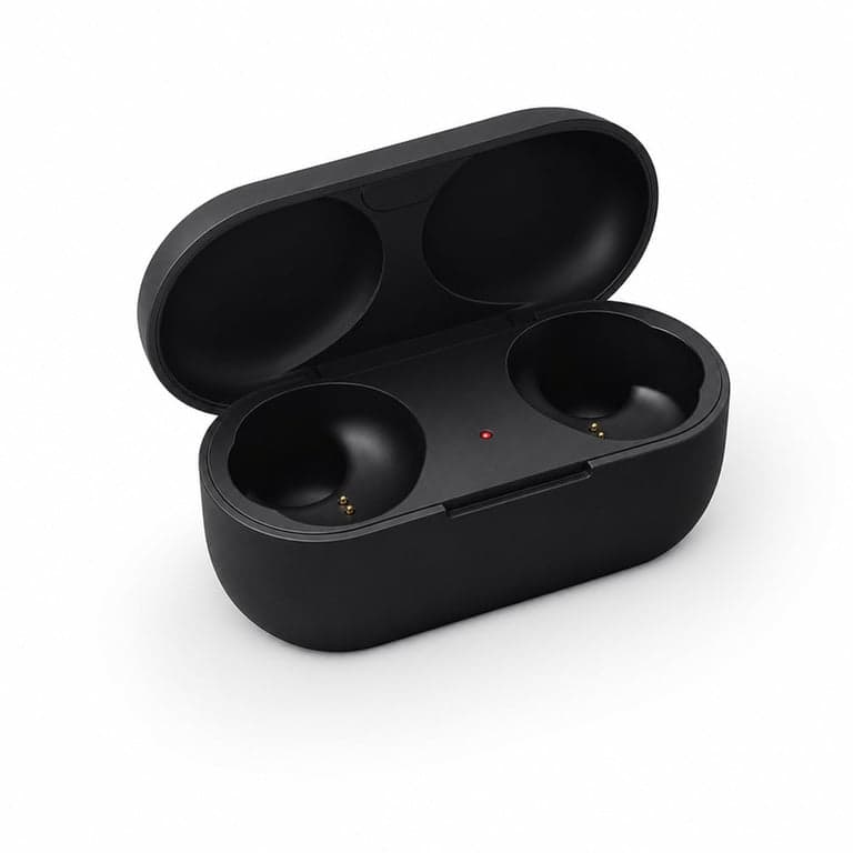 Căști wireless cu anulare a zgomotului Technics EAH-AZ80E-K — Dopurile pentru urechi și cablul de încărcare nu sunt incluse (stare: vezi imaginea a 2-a)