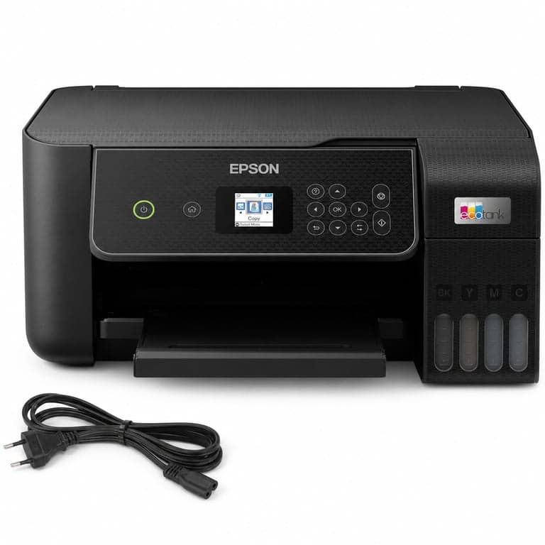 Imprimantă multifuncțională cu jet de cerneală Epson EcoTank ET-2870 A4 Wi-Fi - 3 ani — fără set de cerneluri pe 3 ani (stare: vezi a 2-a imagine)
