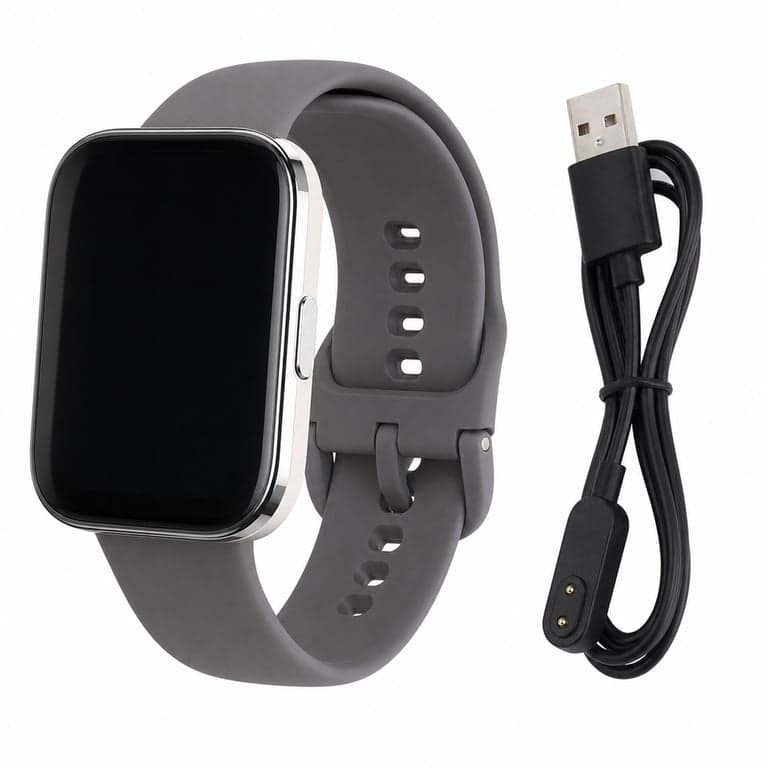 Ceas inteligent de fitness Amazfit Bip 5 Unity 46 mm — defect, pentru piese: nu pornește, nu reacționează la încărcare (stare: vezi a 2-a imagine)