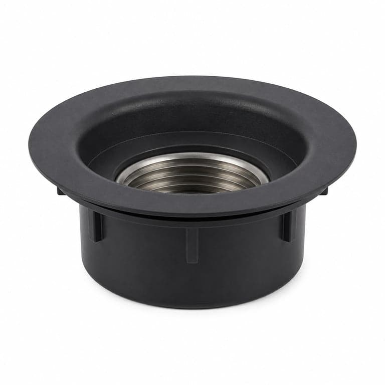 Set de scurgere — Chiuvetă de bucătărie din granit Schock Lima D-100S Nero 78x50 cm (piesă de schimb)