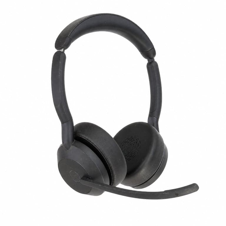 Căști Stereo Bluetooth Jabra Evolve2 55 cu Microfon, ANC, MS Teams, Negru – Utilizat, Incomplet — Cutie (stare: vezi poza 2)