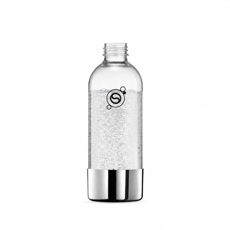 Sticlă de apă SodaStream Enso din plastic, lavabilă în mașina de spălat vase, 1 litru - fără capac (stare: vezi a 2-a imagine)