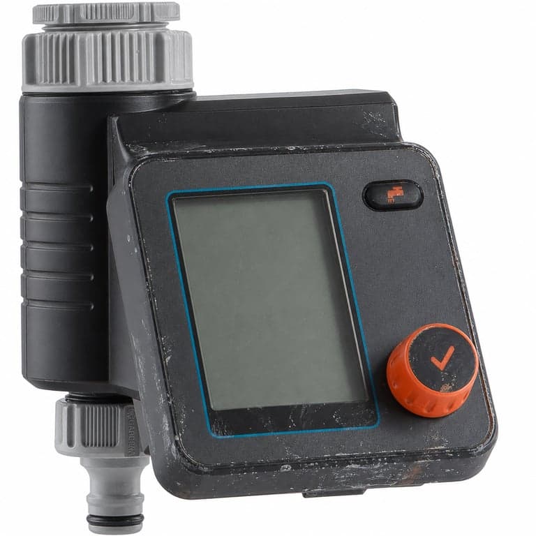 Programator de irigații Gardena Select, cu afișaj LCD, 3 — Prezintă urme de utilizare în câteva locuri (pentru stare, consultați a 2-a imagine)