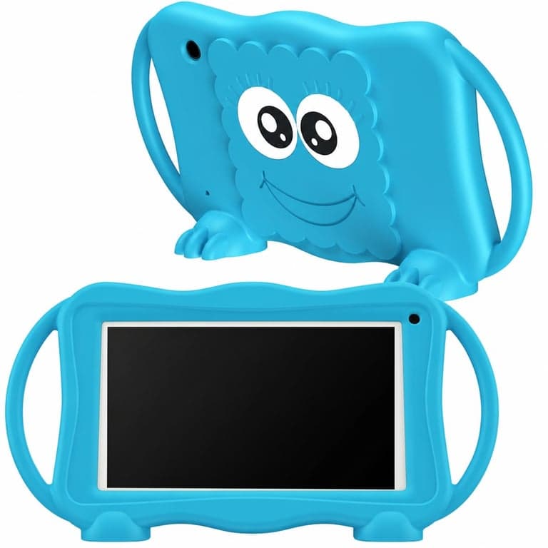Tabletă pentru copii TUNUYEXST de 7 inchi, pentru vârste între 3-12 ani, 32 GB, Android, WiFi, albastru — defectă, nu pornește și nici nu se încarcă (stare: vezi imaginea a 2-a)