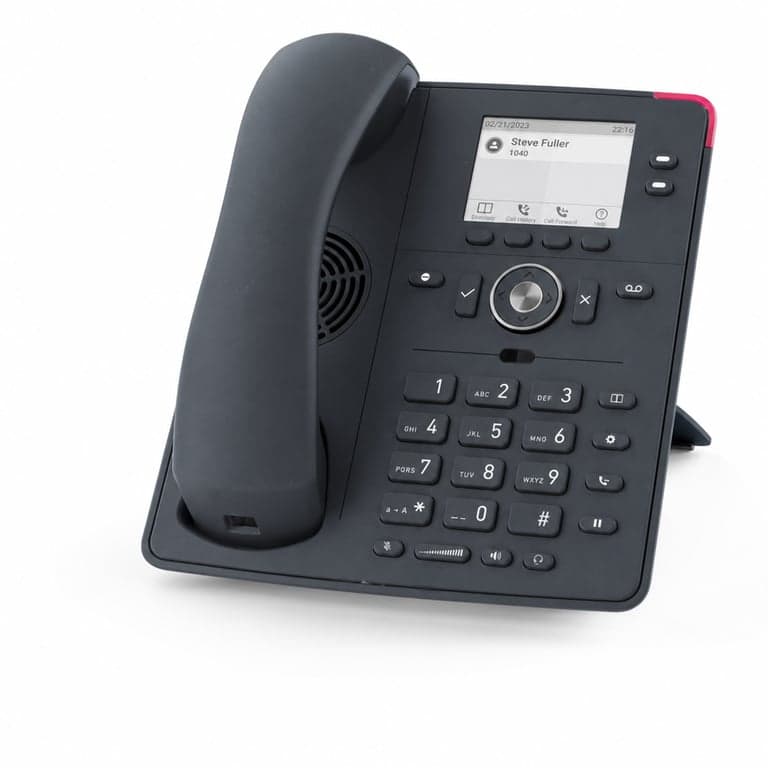 Telefon IP de birou Snom D150, gri ardezie, 2 conturi SIP, Gigabit Ethernet, PoE, 2,8" — Produsul prezintă urme ușoare de uzură (stare: vezi a 2-a imagine)