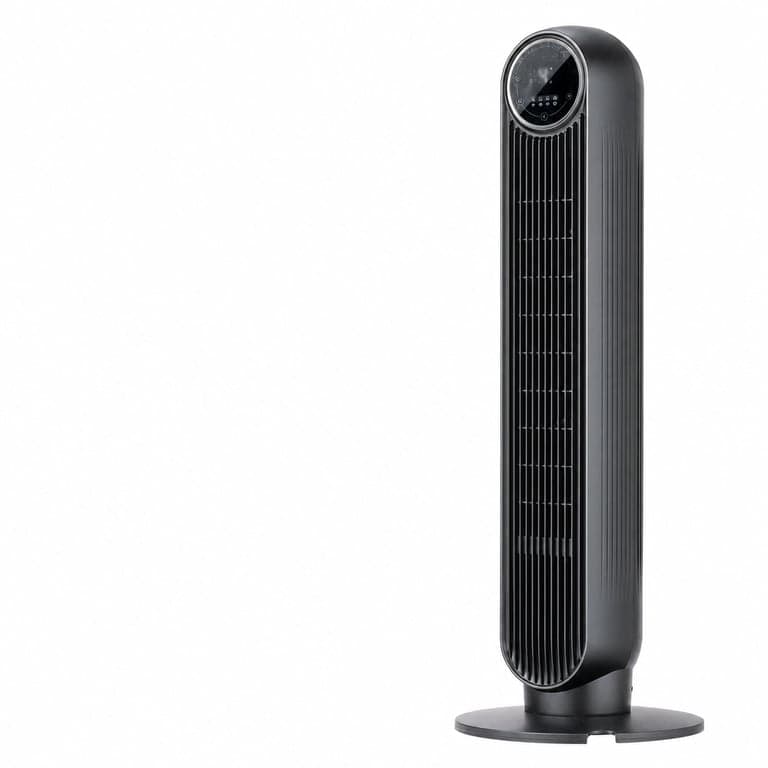 Ventilator turn inteligent DREO Nomad One S cu WiFi și control vocal, oscilație 90 grade, 4 moduri, 4 viteze, temporizator 8 ore, negru - Produs incomplet