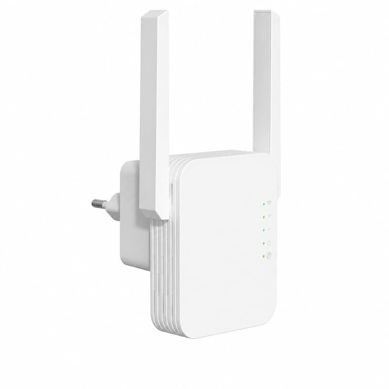 Amplificator semnal WiFi STRONG N300 Mbit/s, repetor WLAN de priză, WPS, port LAN — Cablul de alimentare lipsește (stare: vezi a 2-a imagine)