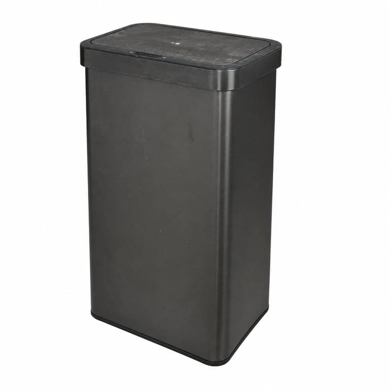 Coș de gunoi cu senzor EKO de 80 litri, din oțel inoxidabil, cu deschidere automată a capacului, Soft-Close și Stay-Open — utilizat (stare: vezi a 2-a imagine)
