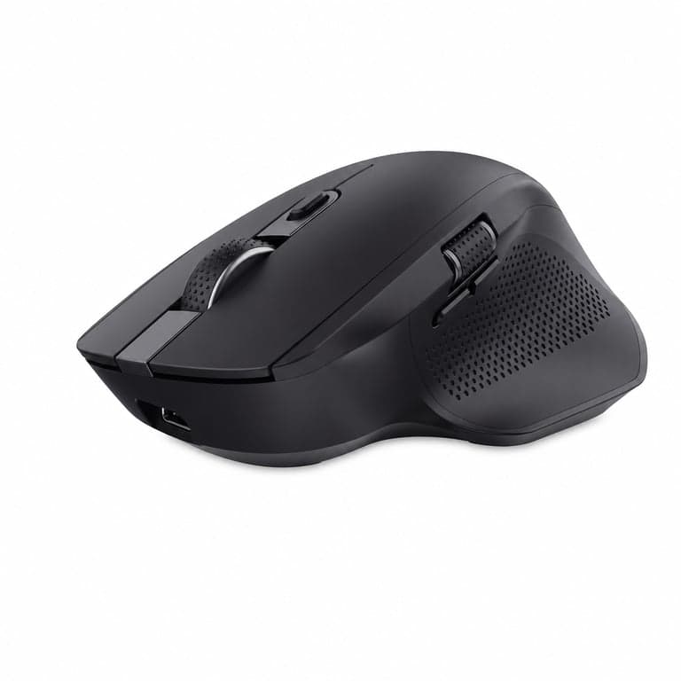 Mouse wireless Trust Ozaa+ Multidevice — pentru piese / dezmembrare: fără adaptor wifi, nu pornește (stare: vezi poza a 2-a)