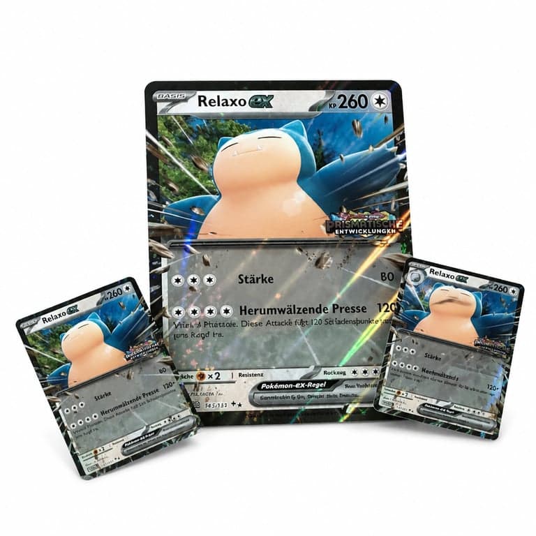 Pachet de 3 cărți Pokémon