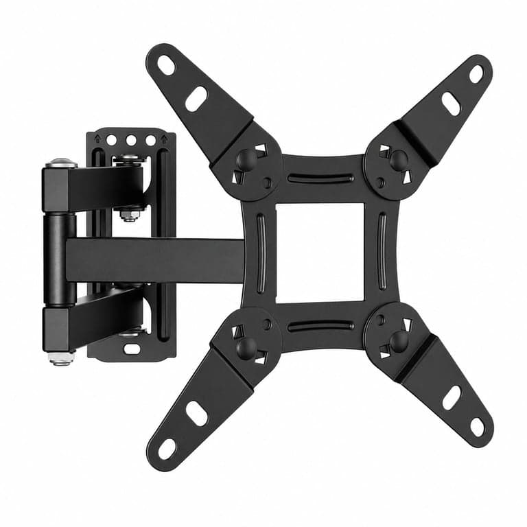 Suport TV de perete GRIFEMA GB1008-2 pentru televizoare de 13-43 inchi - Universal — set de șuruburi și 4 console de extensie lipsă (stare: vezi a 2-a imagine)