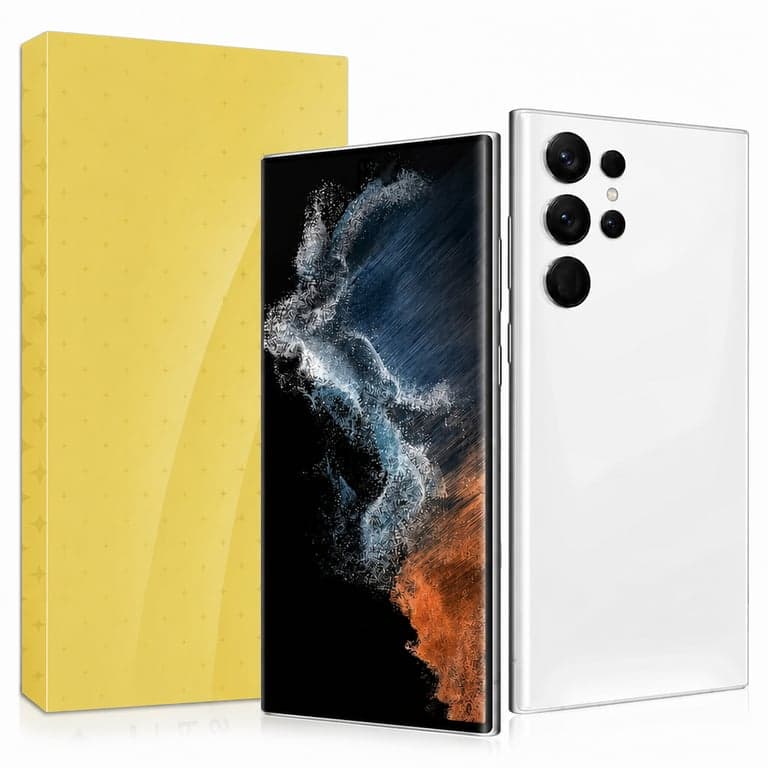 Set folie de protecție cameră WILLONE pentru Samsung Galaxy S22 Ultra 5G – Transparentă, sticlă securizată 9H — lipsesc două folii (stare: vezi poza a 2-a)