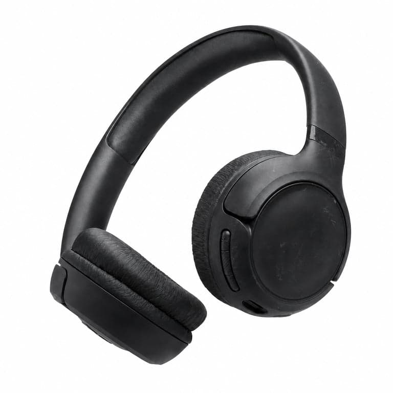 Căști on-ear Bluetooth JBL Tune 530BT, negru - recondiționate, cu urme vizibile de utilizare — Zgârieturi și uzură minoră (stare: vezi a 2-a imagine)