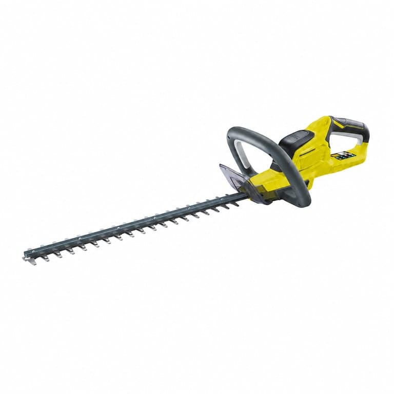 Foarfecă de gard viu cu acumulator RYOBI RHT184520 18V ONE+, lamă de 45 cm, 18 mm — Acumulatorul și încărcătorul lipsesc (stare: vezi a 2-a fotografie)