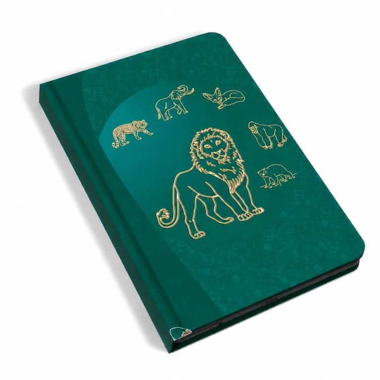 Tabletă de desen LCD Kidywolf Kidydraw Mini Animals Around the World pentru copii, 8,2 inchi — Deteriorare la colțul cărții (stare: vezi a 2-a imagine)