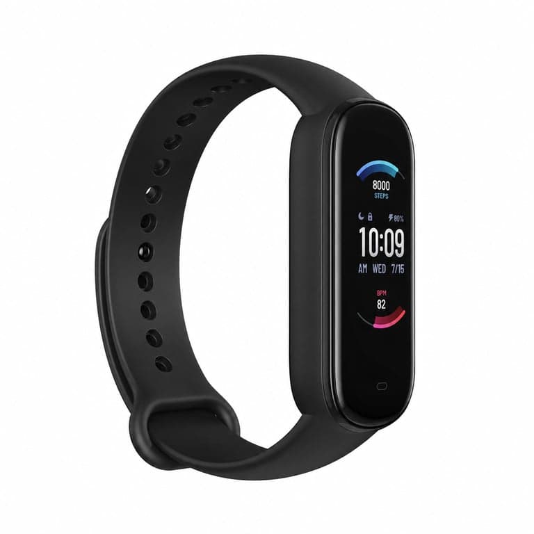 Brățară fitness Amazfit Band 5 - negru — fără cablu de încărcare (stare: vezi a 2-a imagine)