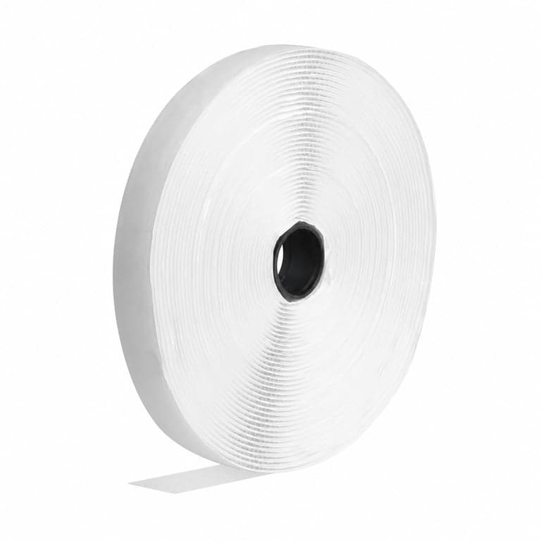 Bandă cu scai autoadezivă HexinYigjly, albă, 16 mm x 10 m, extra rezistentă, pentru uz zilnic, 2 role — utilizat (stare: vezi a 2-a imagine)