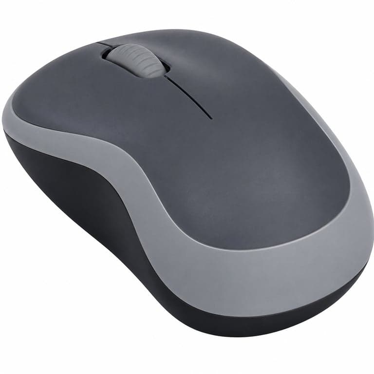 Mouse wireless Logitech M185, gri, 1000 DPI, USB — pentru piese / defect: Incomplet și nu pornește (stare: vezi imaginea 2)