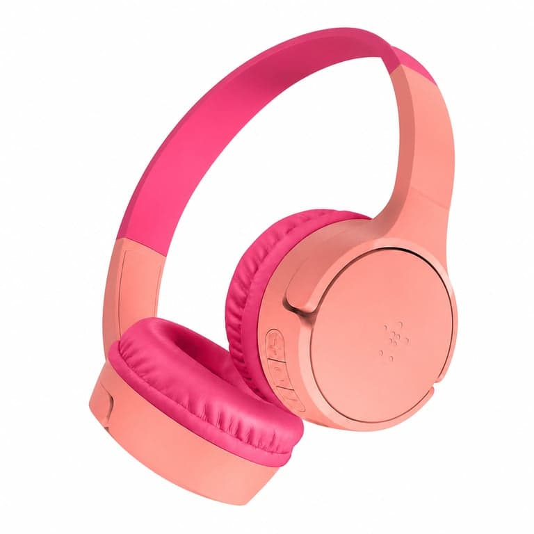 Căști wireless pentru copii Belkin SoundForm Mini încorporate — Lipsește pachetul de stickere (stare: vezi a 2-a imagine)