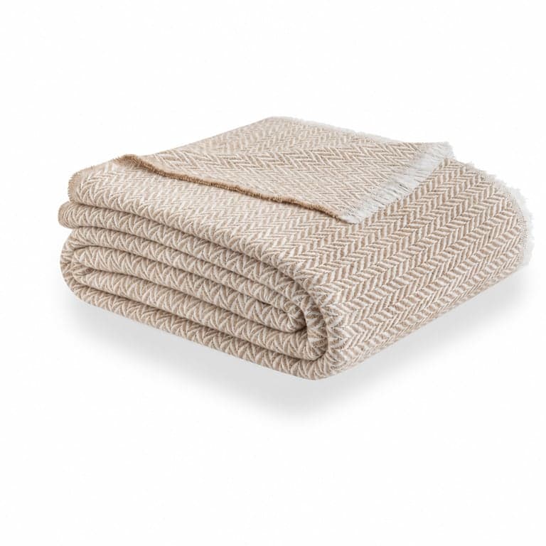 Pătură extra moale din bumbac și cuvertură de canapea Todocama PRCMAMSBEAR120X180, cuvertură de pat multifuncțională — a fost deja spălată (stare: vezi a 2-a fotografie)