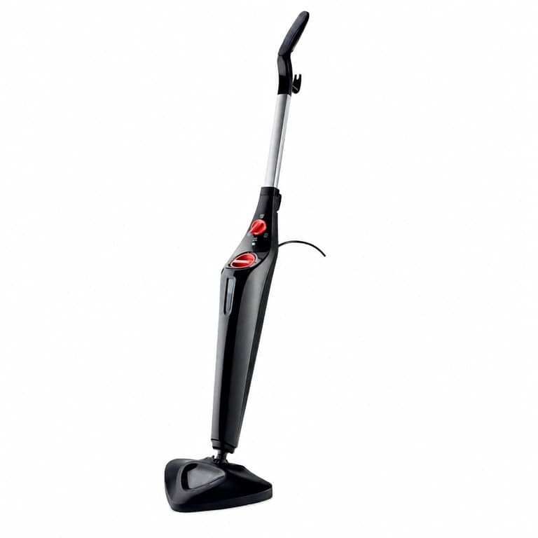 Aparat de curățat cu abur Vileda Steam Plus, rezervor de 400 ml, negru – fără lavetă de curățare — Laveta de curățare nu este inclusă (stare: vezi poza a 2-a)