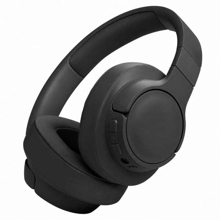 Căști Bluetooth JBL Tune 770 NC cu tehnologie adaptivă — defecte, pentru piese: difuzorul stâng nu funcționează (stare: vezi a 2-a poză)