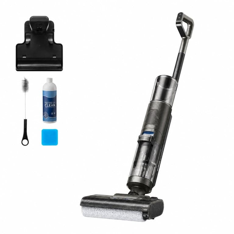 Aspirator vertical fără fir Eureka Rapidwash NEW430 pentru suprafețe umede și uscate — Prezintă semne vizibile de uzură și urme de utilizare (stare: vezi poza 2)