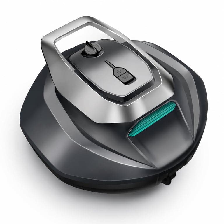 Robot de curățare piscină Ultenic Pooleco 10s, 3 motoare, autonomie 90 minute, 80 m², control prin aplicație — fără telecomandă (stare: vezi a 2-a imagine)
