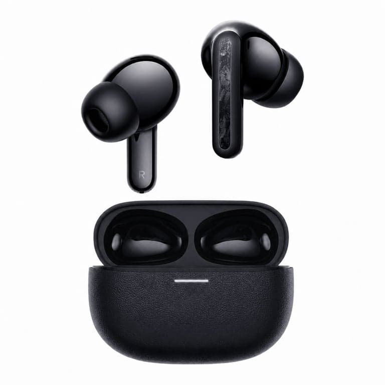 Căști Xiaomi Redmi Buds 5 Pro Bluetooth 5.3 True Wireless, ANC 52 dB — cablul de încărcare nu este inclus (stare: vezi a 2-a imagine)