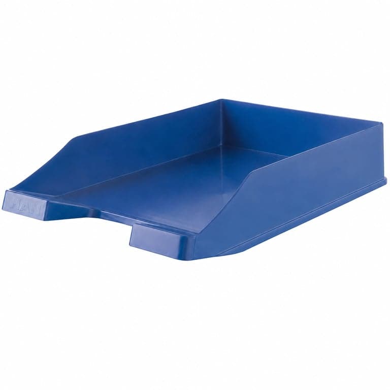Tăviță pentru documente HAN KLASSIK KARMA, format A4/C4, eco-albastru, plastic reciclat, certificată BLAUER ENGEL, 1 bucată