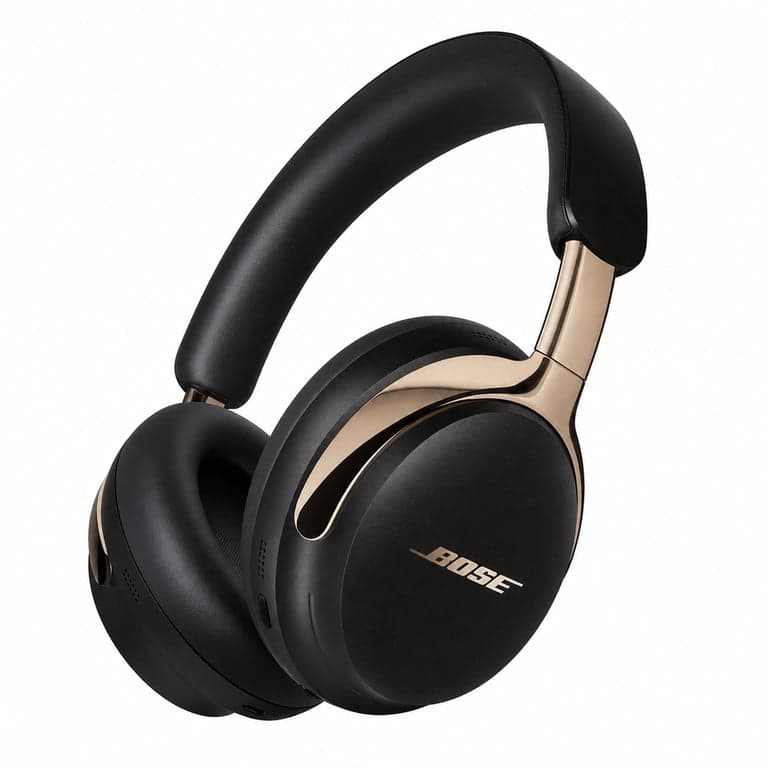 Căști Bluetooth Bose QuietComfort Ultra de generația a 2-a, sunet spațial, anularea zgomotului, microfon — fără cablu de încărcare (stare: vezi a 2-a imagine)