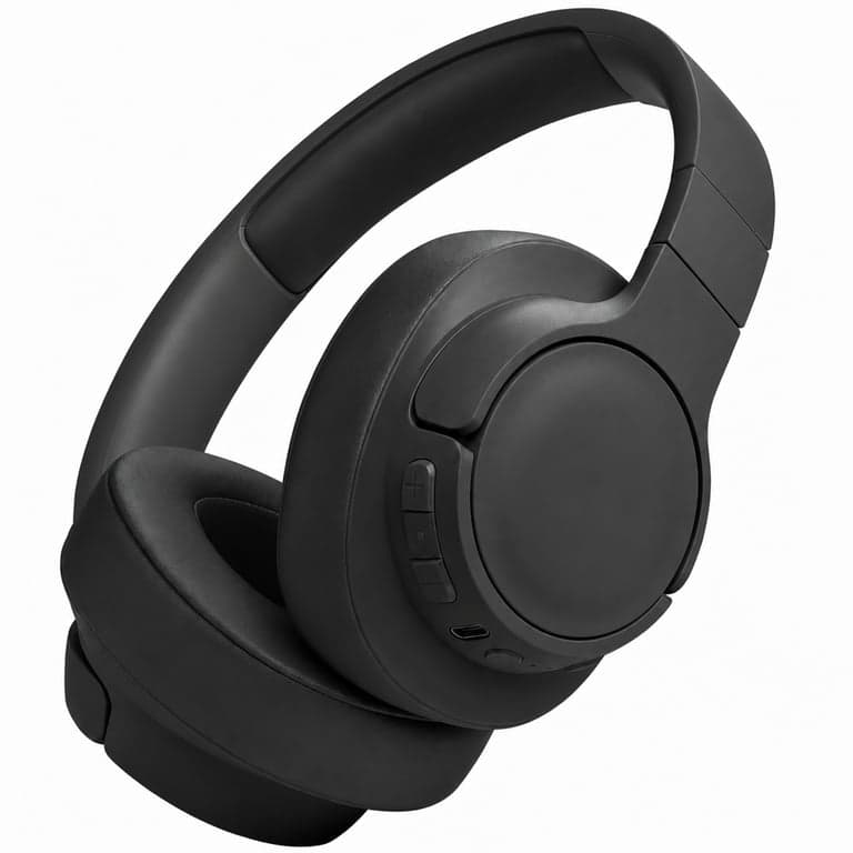 Căști Bluetooth JBL Tune 770 NC cu anulare adaptivă a zgomotului, pliabile, 70 de ore de autonomie — cablu USB-C (stare: vezi a 2-a imagine)