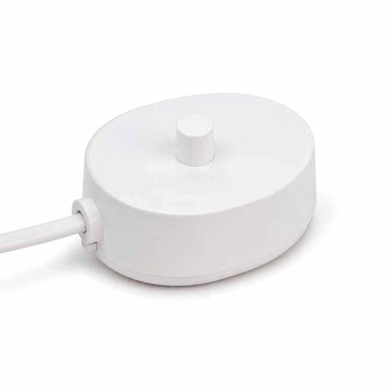 Stație de încărcare pentru periuța de dinți electrică Oral-B iO Series 3 - pentru periuță de culoare neagră, piesă de schimb pentru încărcător, albă