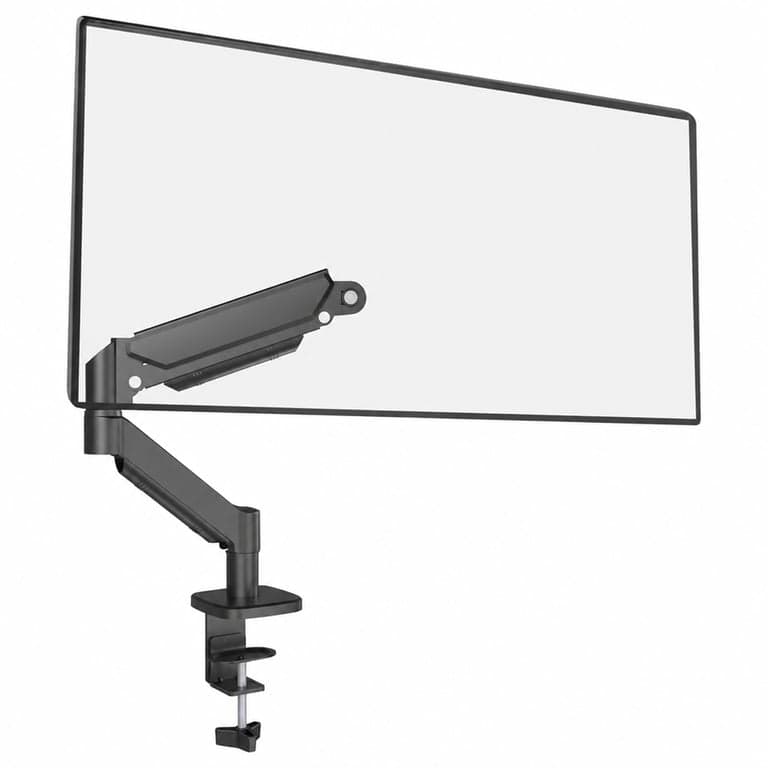Suport Monitor Mars Gaming MARM-PRO1 cu Braț Pneumatic, pentru ecrane de până la 32 inch, rotație 360 de grade — Lipsește placa de montare VESA (stare: vezi imaginea 2)