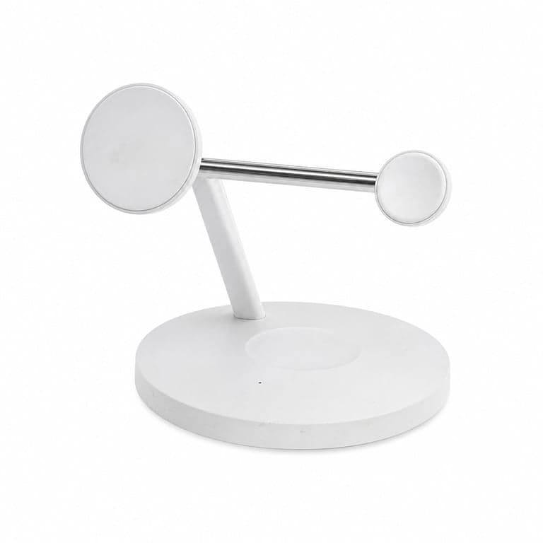 Stație de încărcare wireless Belkin BoostCharge Pro 3-în-1 Qi2 pentru iPhone, Apple Watch și — ușor folosită (stare: vezi a 2-a imagine)