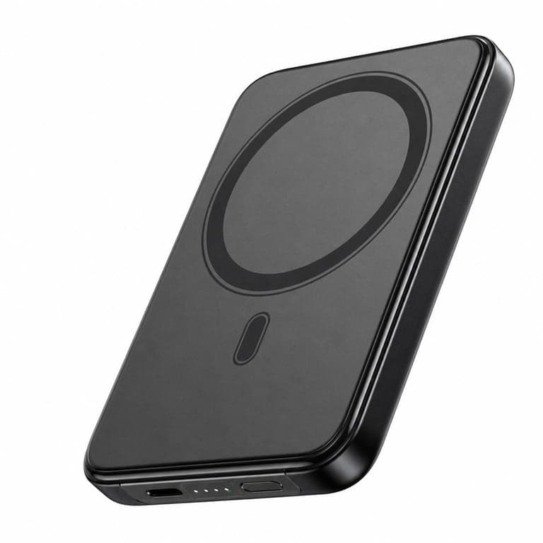 Baterie externă magnetică ADDTOP 10000 mAh pentru iPhone, compatibilă cu MagSafe — Cablul de încărcare USB nu este inclus (stare: vezi a 2-a imagine)