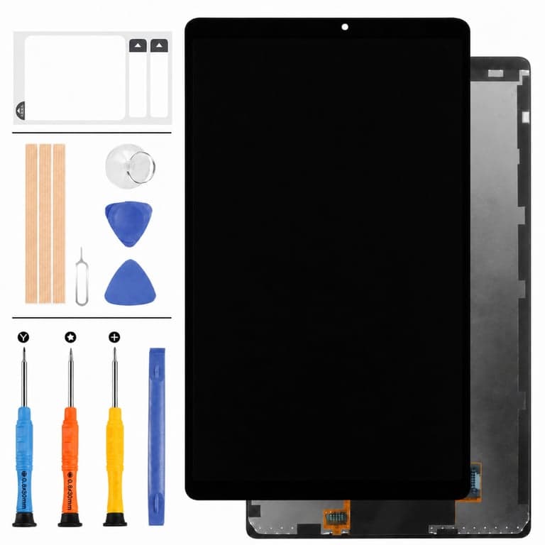 Înlocuire ecran tactil LCD LADYSON pentru Samsung Galaxy Tab A7 Lite Wi-Fi SM-T220 — Accesorii necesare pentru instalare (stare: vezi imaginea 2)