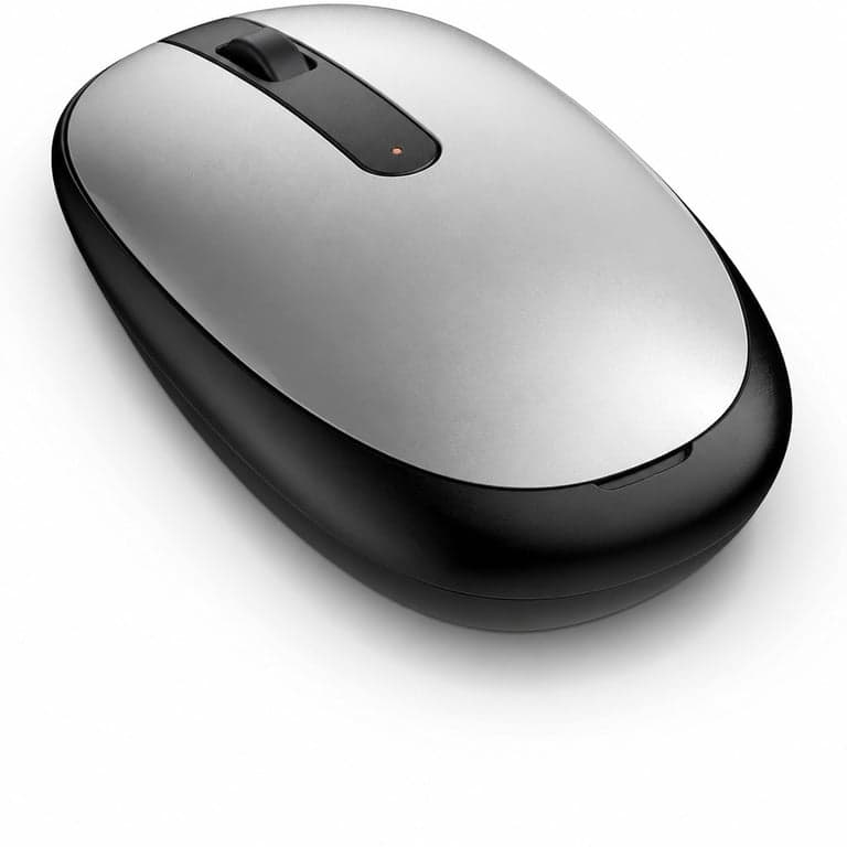 Mouse Bluetooth HP 240 Argintiu, Wireless, Senzor Optic 1600 DPI, Design Ambidextru, culoare Pike Silver