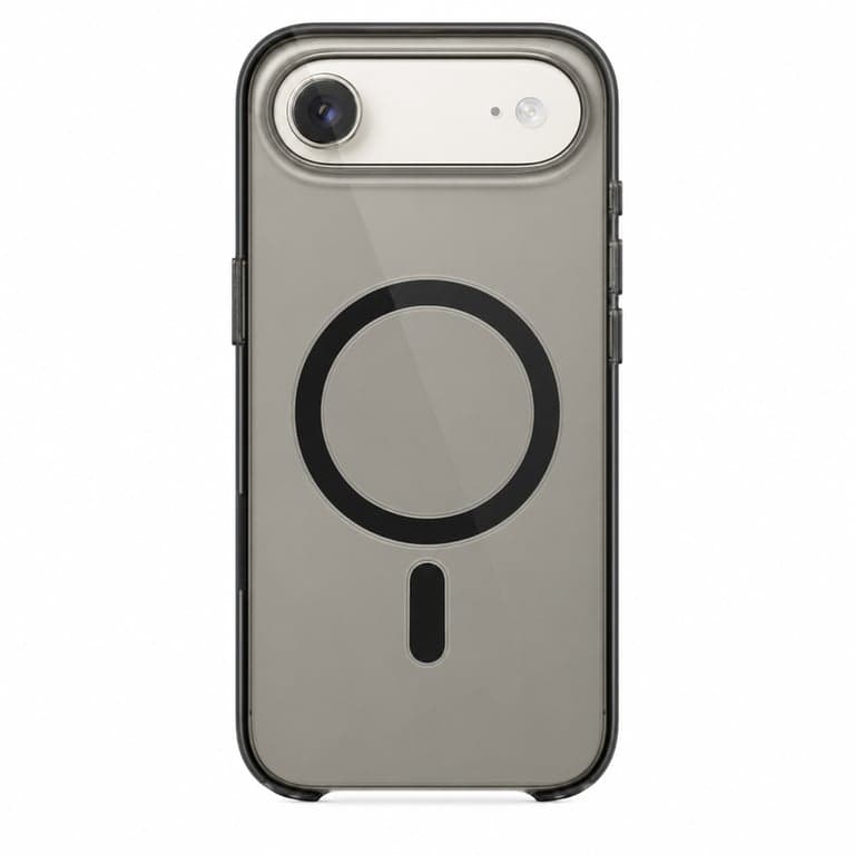 Husă transparentă Apple iPhone Air cu MagSafe - Culoare Shadow, stare folosită — Urme de utilizare în dreptul butoanelor laterale (stare: vezi a 2-a imagine)