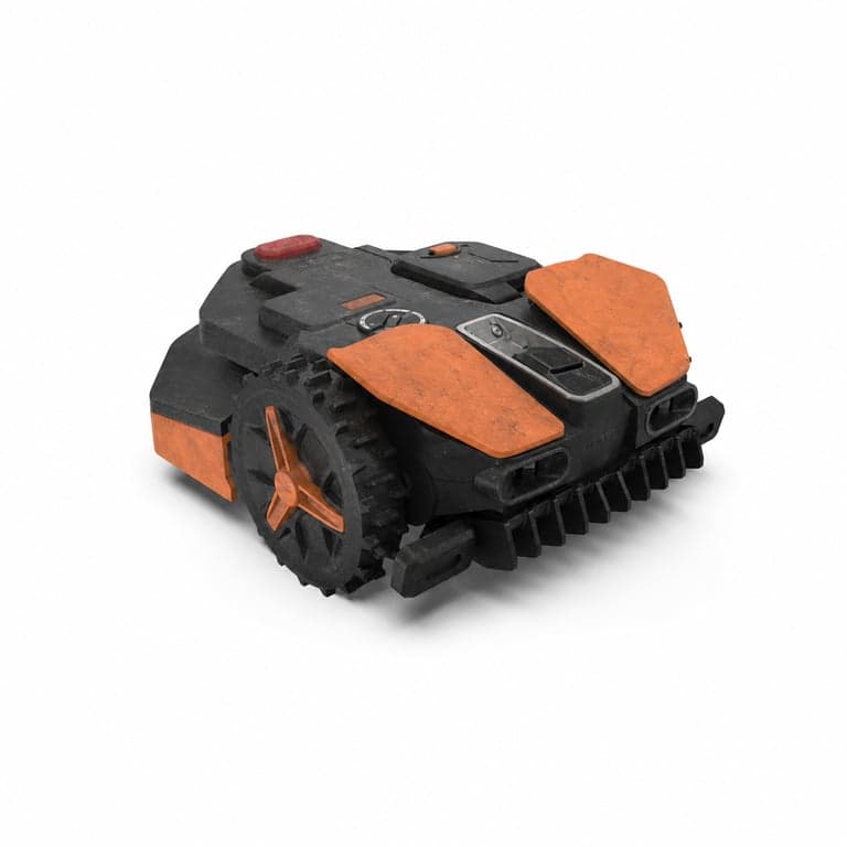 Robot de tuns iarba WORX Landroid Vision S250 WR202E fără cablu perimetral, 250 m², WLAN — Produsul este vizibil utilizat (stare: vezi a 2-a imagine)