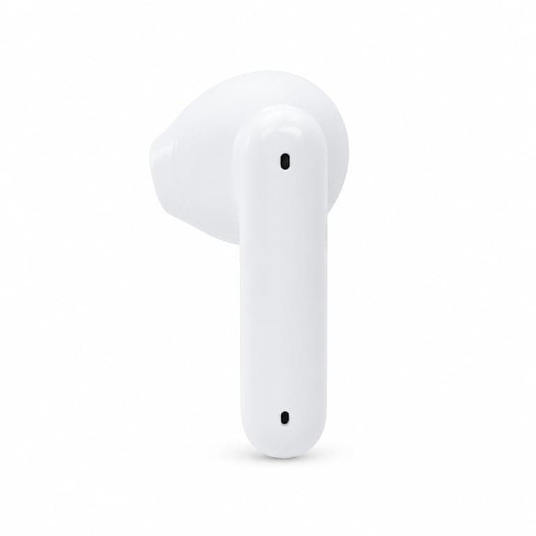 Cască stânga pentru căștile Bluetooth JBL Tune Flex TWS, culoare albă, cu anulare activă a zgomotului